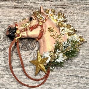 Holiday Horses:”The Christmas Star” design.